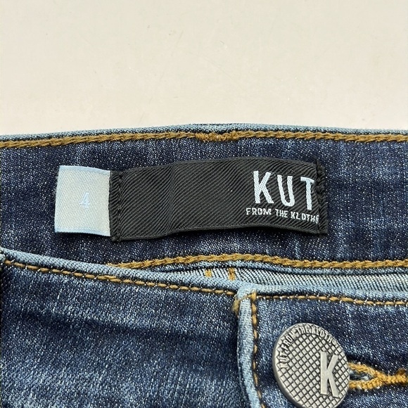 Kut From Kloth High Rise Connie Fab AB Ankle Skinny Size 4 - Picture 9 of 16